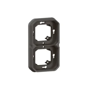 Support 2 poste noir Plexo