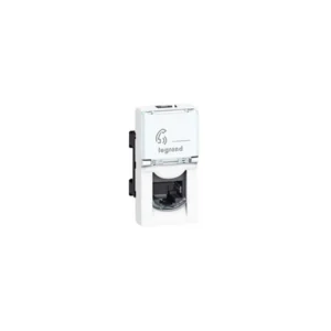 Prise RJ45 blanc Mosaic