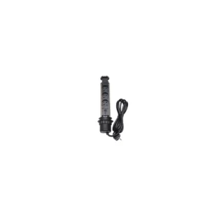 Colonne rétractable silver 3 prise 1 chargeur bureau SOMEF