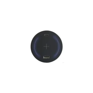 Ceillet D alimentation noir 1USB A+C chargeur USB bureau SOMEF