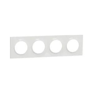 Plaque 4POSTE blanc Odace