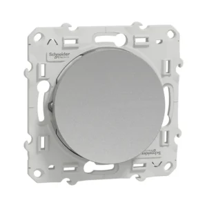 Bouton poussoir anthracite Odace
